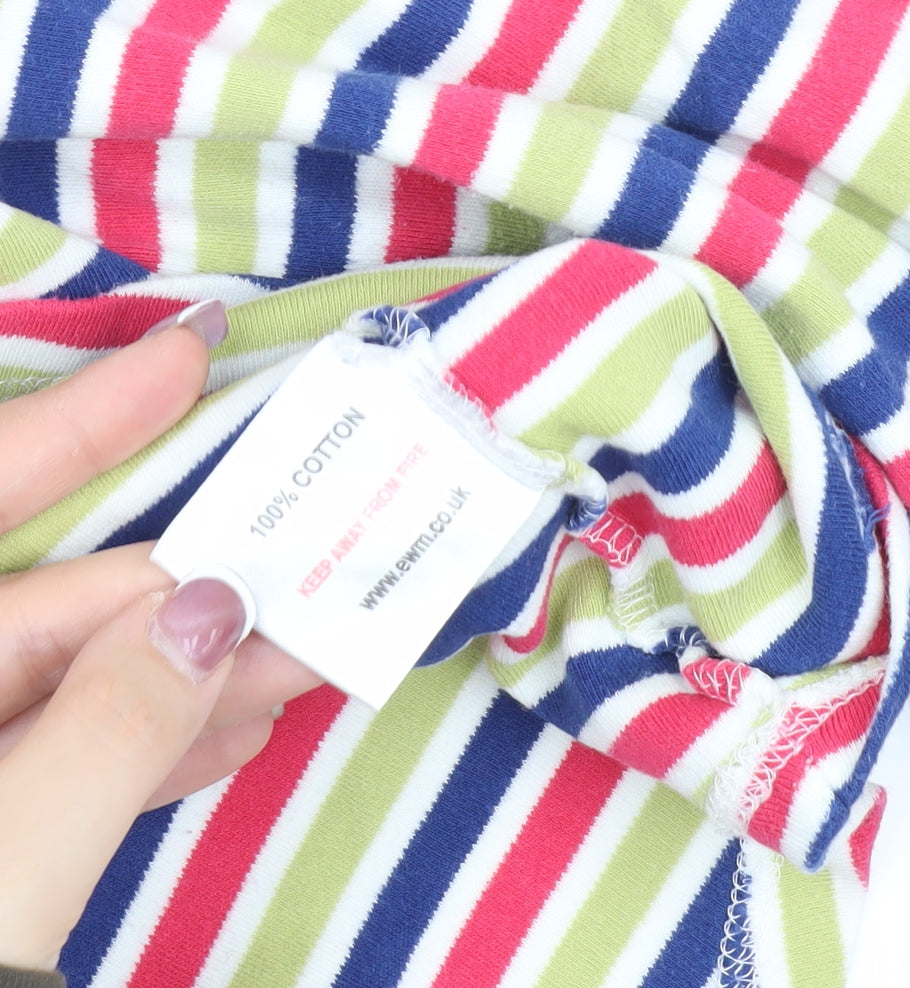 Womens UK Size L Country Rose Multicoloured Basic T-Shirt