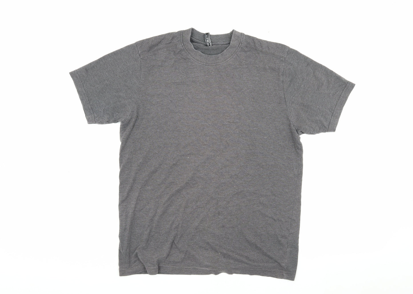 Jonnay Men's Grey S Crew Neck Jersey T-Shirt