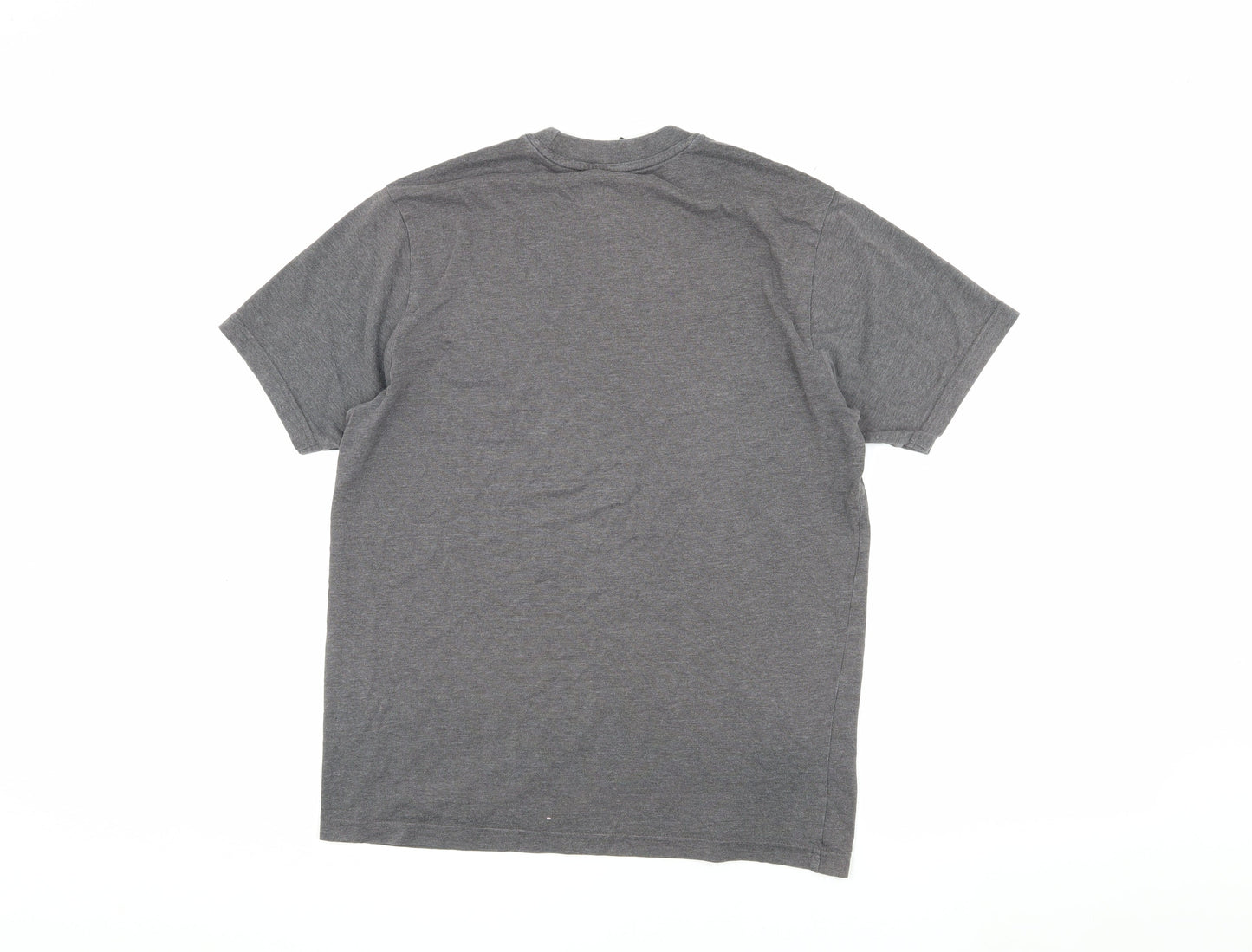 Jonnay Men's Grey S Crew Neck Jersey T-Shirt