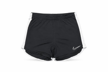 Front view of Nike boys’ black athletic shorts xs - breathable & quick dry