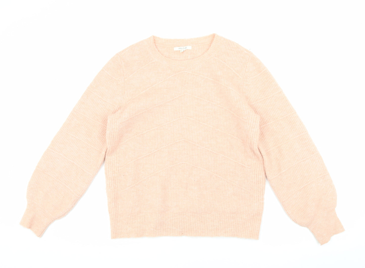 Womens UK Size 10 White Stuff Pink Pullover Jumper