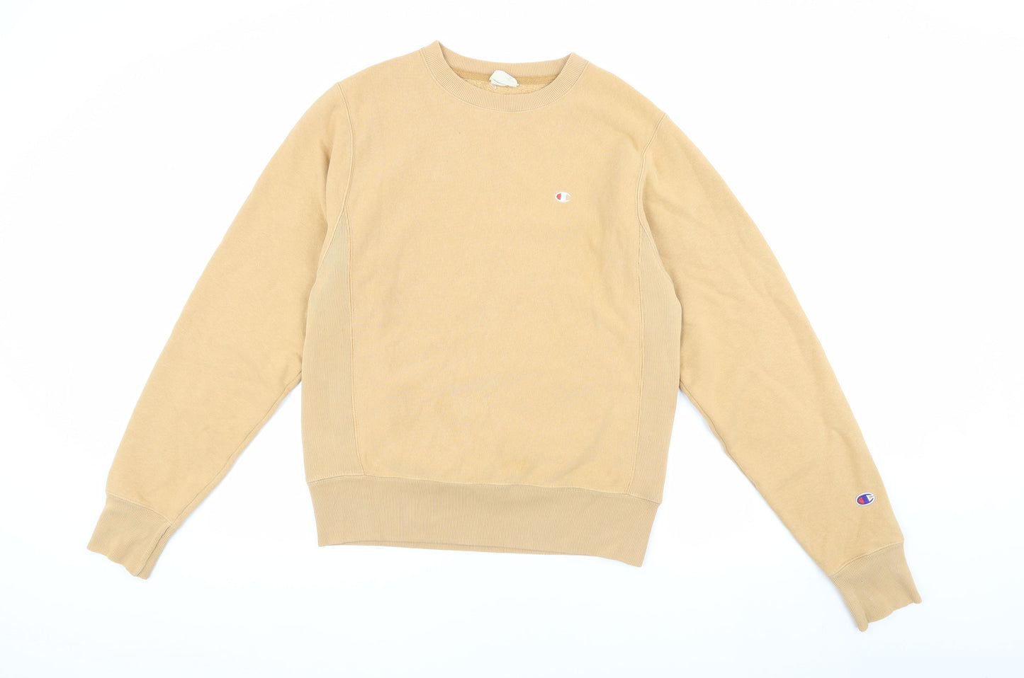Unisex Adults UK Size XS Champion Beige Pullover Sweatshirt