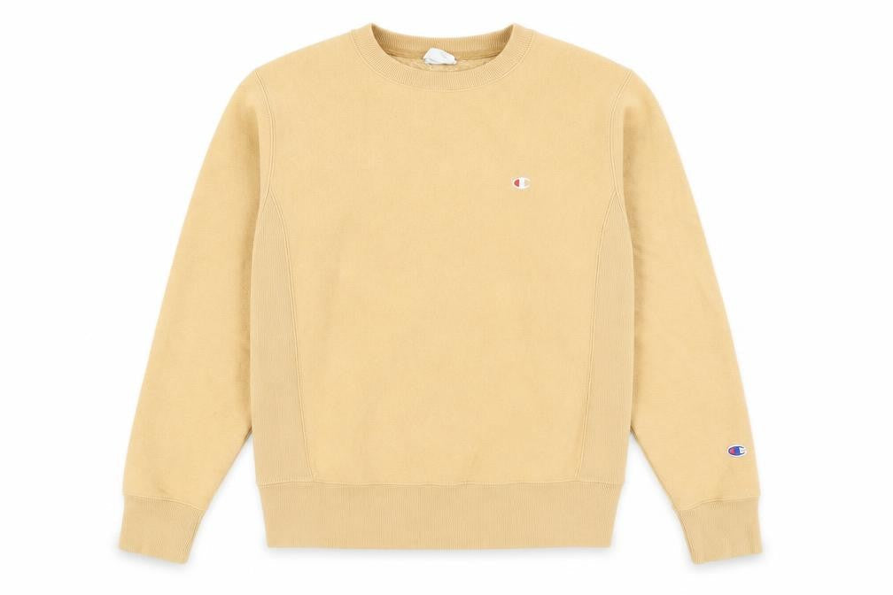Unisex Adults UK Size XS Champion Beige Pullover Sweatshirt