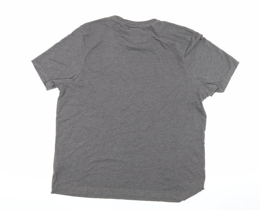 Slazenger Men's Large Grey Crew Neck T-Shirt