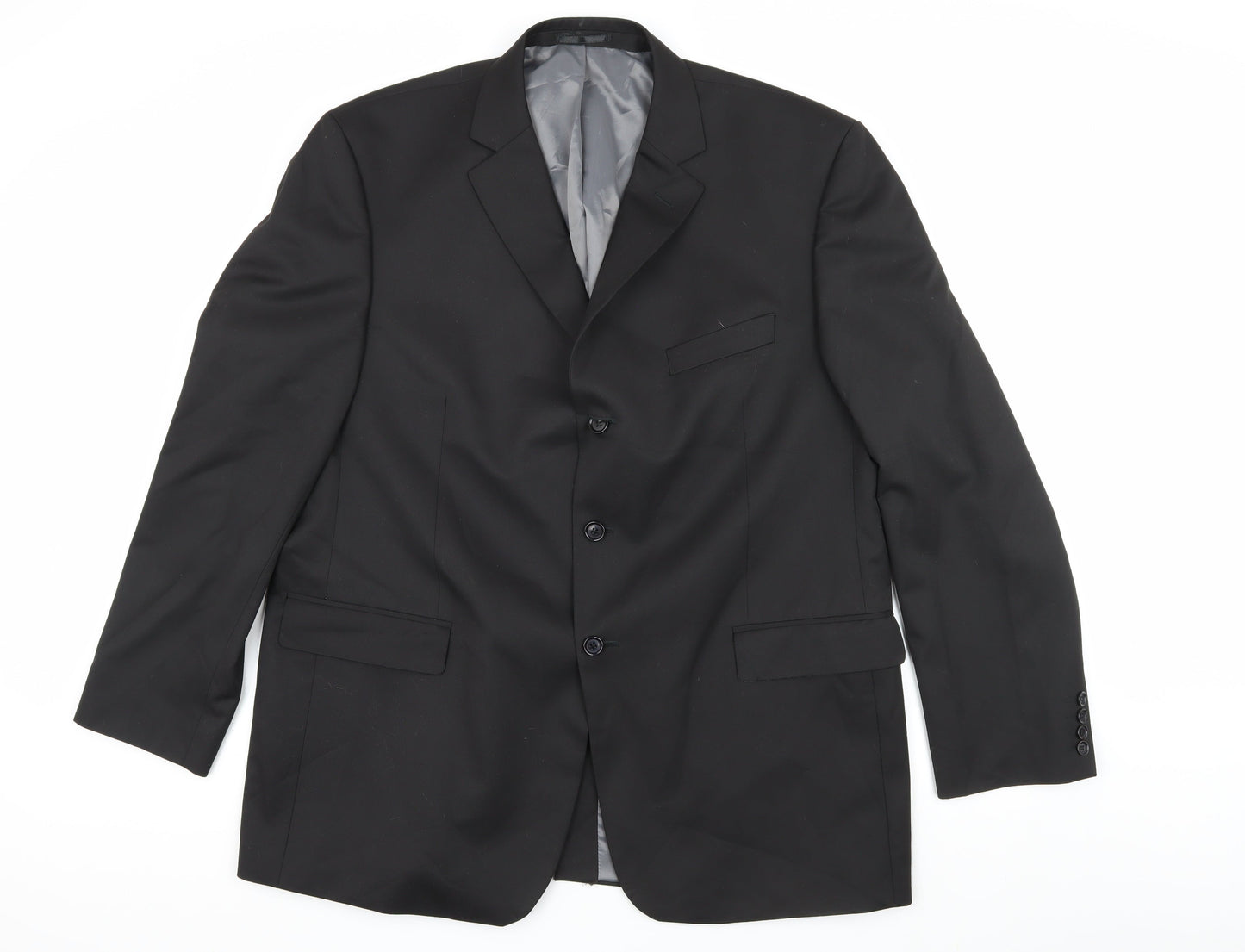 Mens UK Size 46 Taylor & Reece Regular Black Suit Jacket