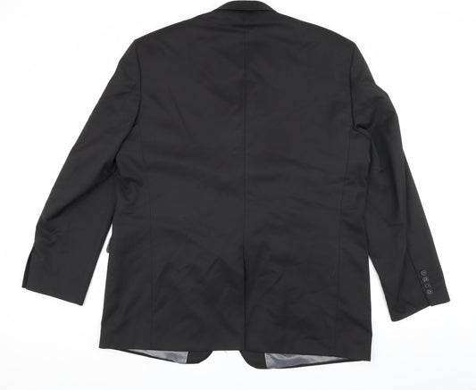 Mens UK Size 46 Taylor & Reece Regular Black Suit Jacket