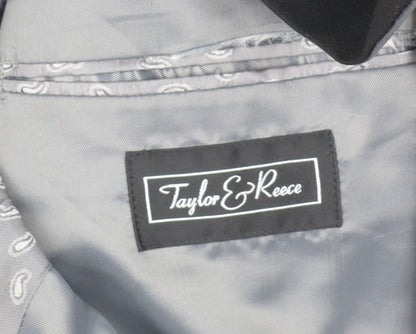Mens UK Size 46 Taylor & Reece Regular Black Suit Jacket