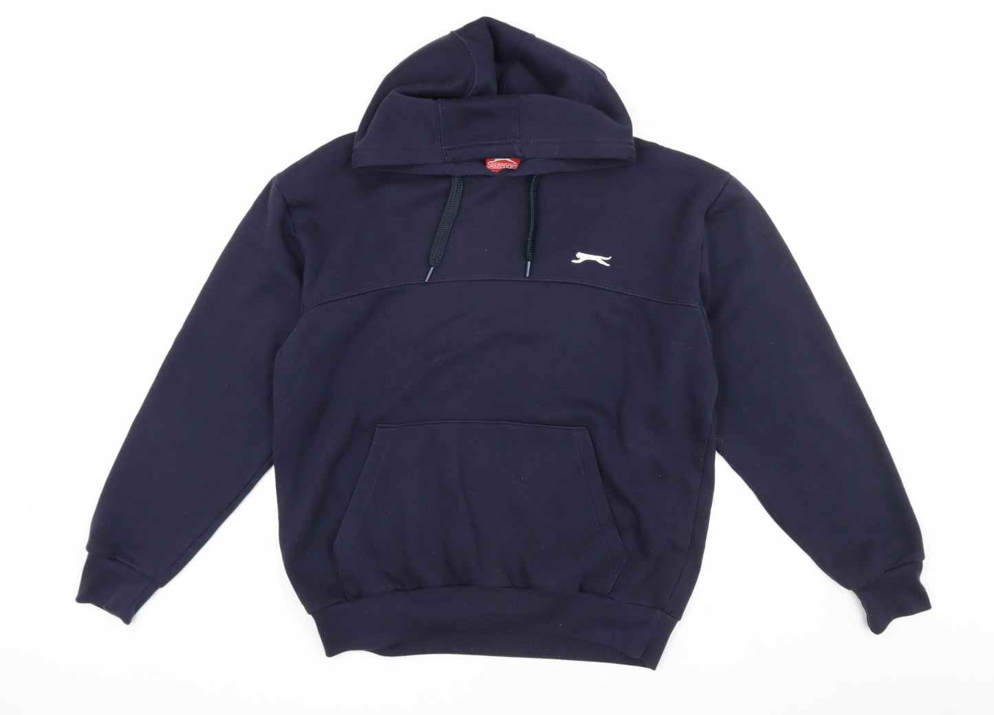 Mens UK Size M Slazenger Blue Pullover Hoodie