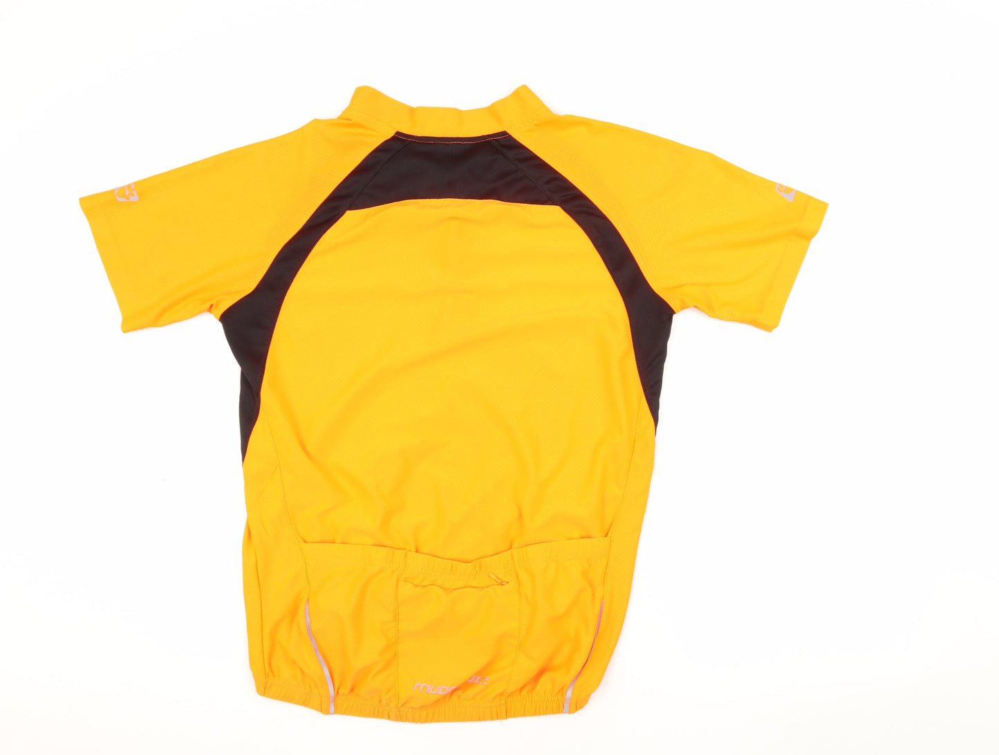 Unisex Yellow Zip Shirt Size L