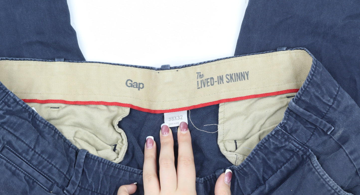 Gap Men's Blue Skinny Jeans Size 36 Slim Fit