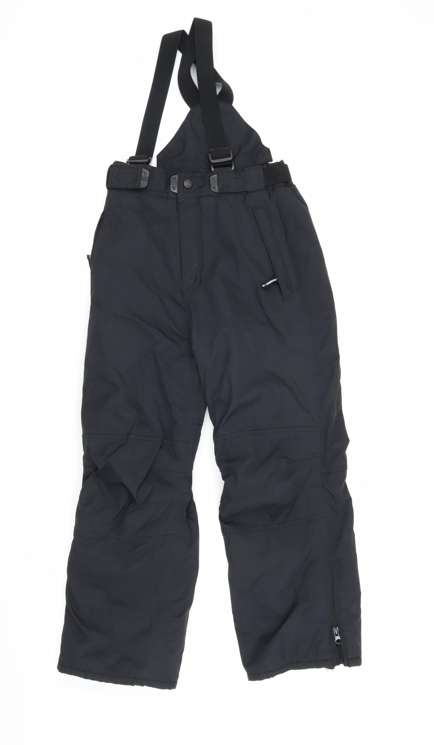 Nevisport Boys Black Snow Pants, Size 8 Years, Waterproof
