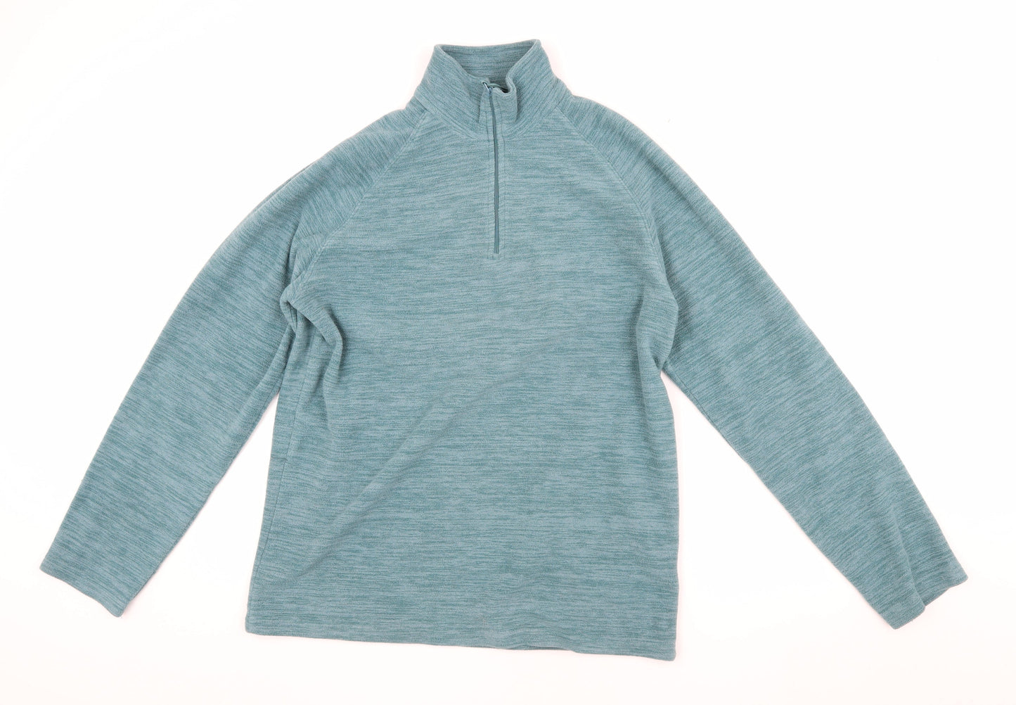 Mens UK Size S Mountain Warehouse Blue 1/2 Zip Sweatshirt