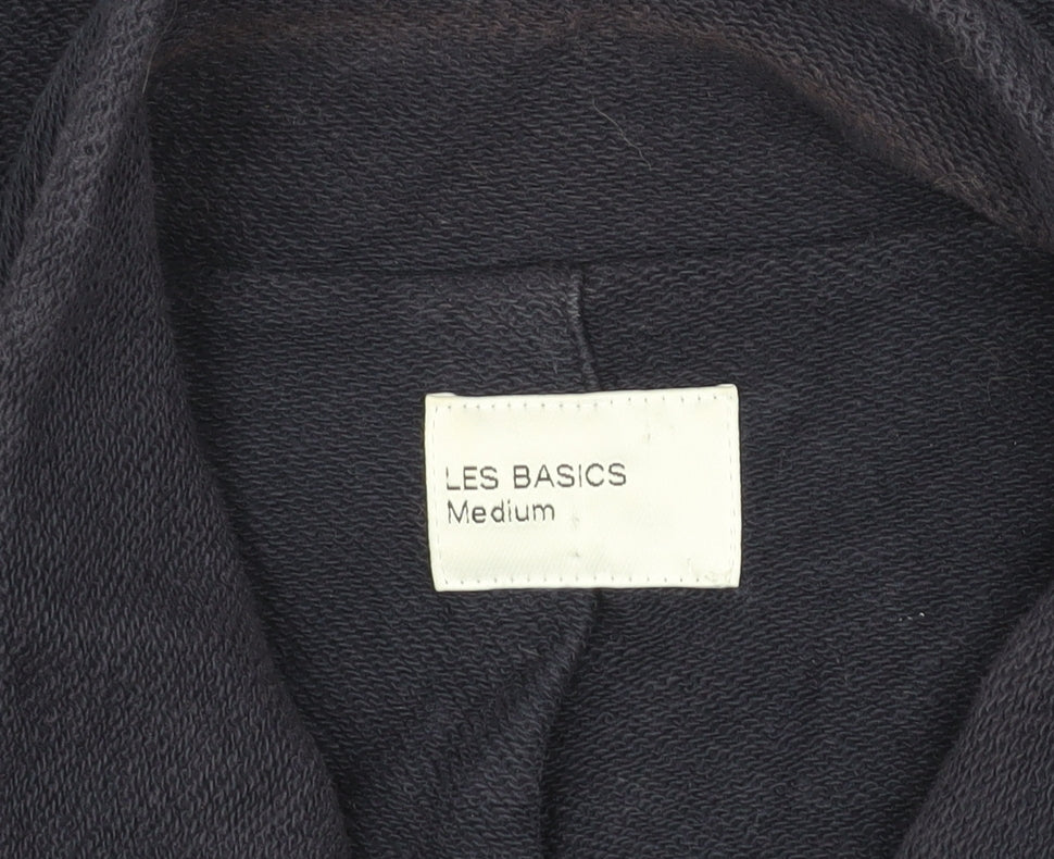 Mens UK Size M Les Basics Blue Basic Jacket