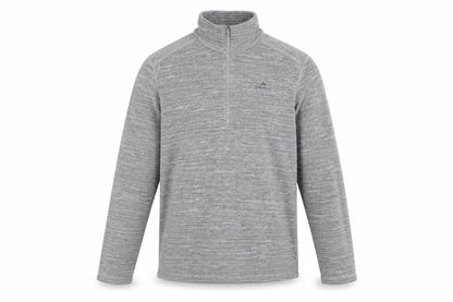 Mens UK Size L DECATHLON Grey 1/2 Zip Sweatshirt