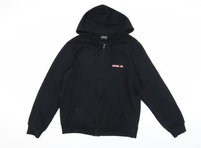 Mens UK Size M Skechers Black Basic Jacket