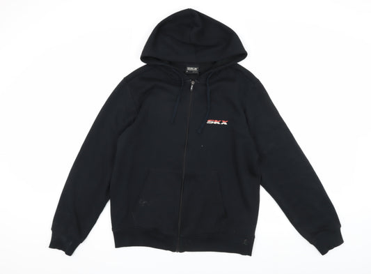 Mens UK Size M Skechers Black Basic Jacket