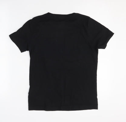 Levi's Boys Black Graphic T-Shirt 12 Years Skateboarding Style