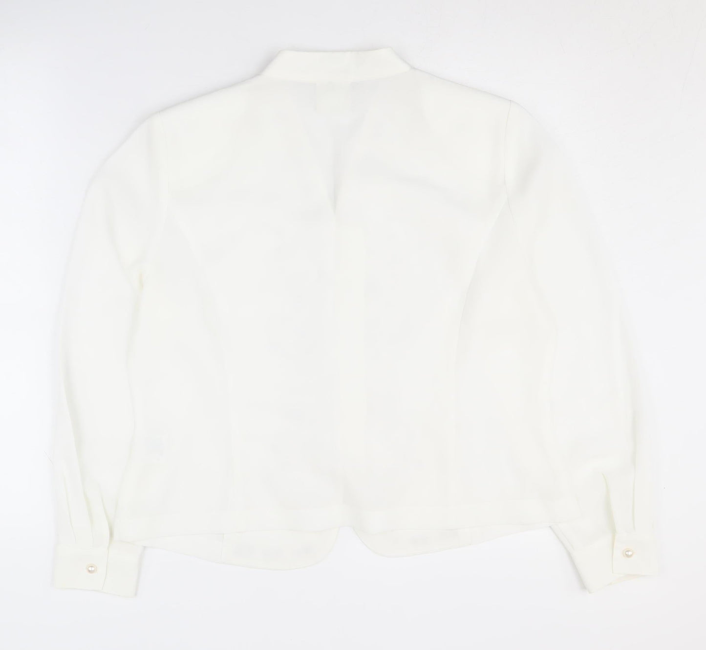 Womens UK Size 14 Eastex Regular White Suit Jacket