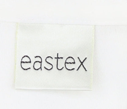 Womens UK Size 14 Eastex Regular White Suit Jacket