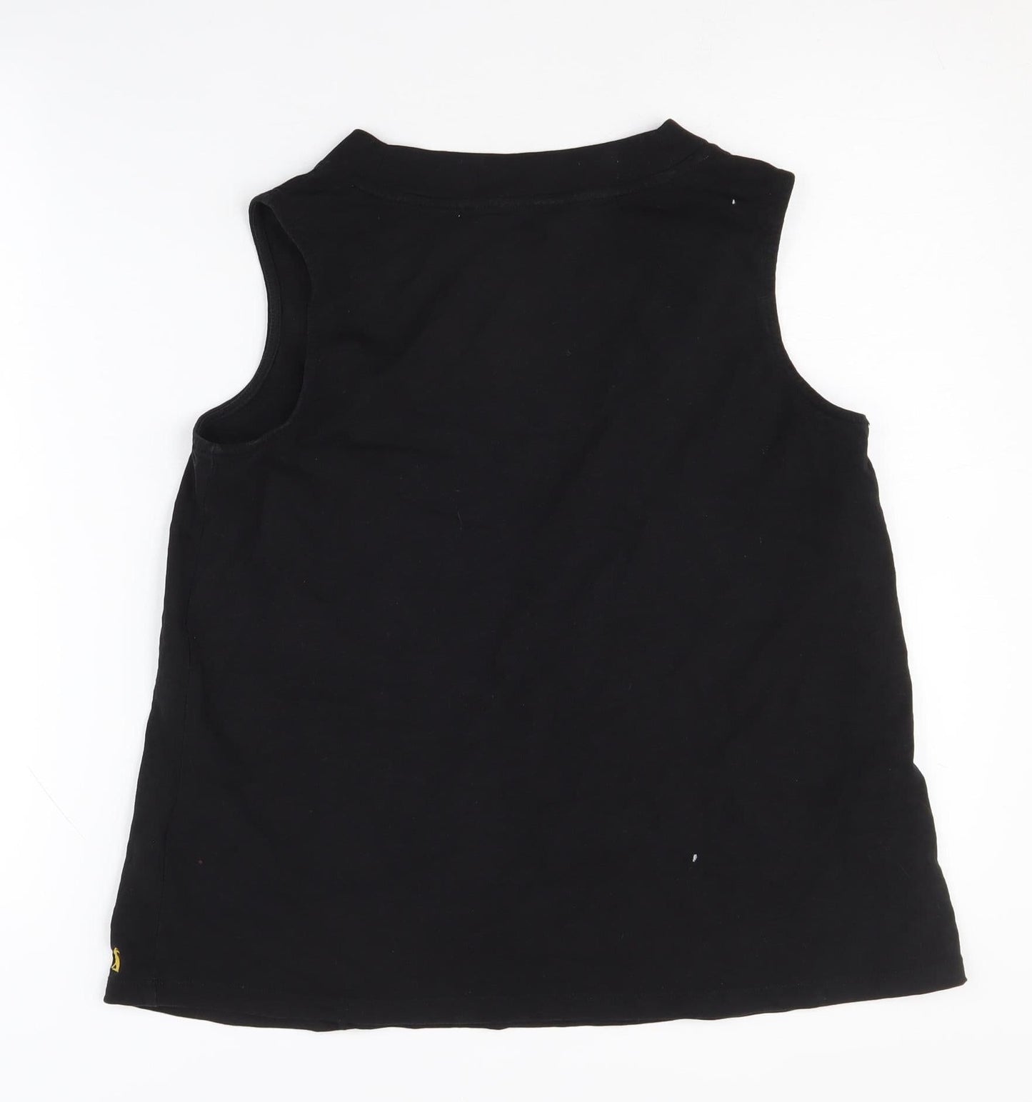 Womens UK Size 10 Joules Black Basic Tank