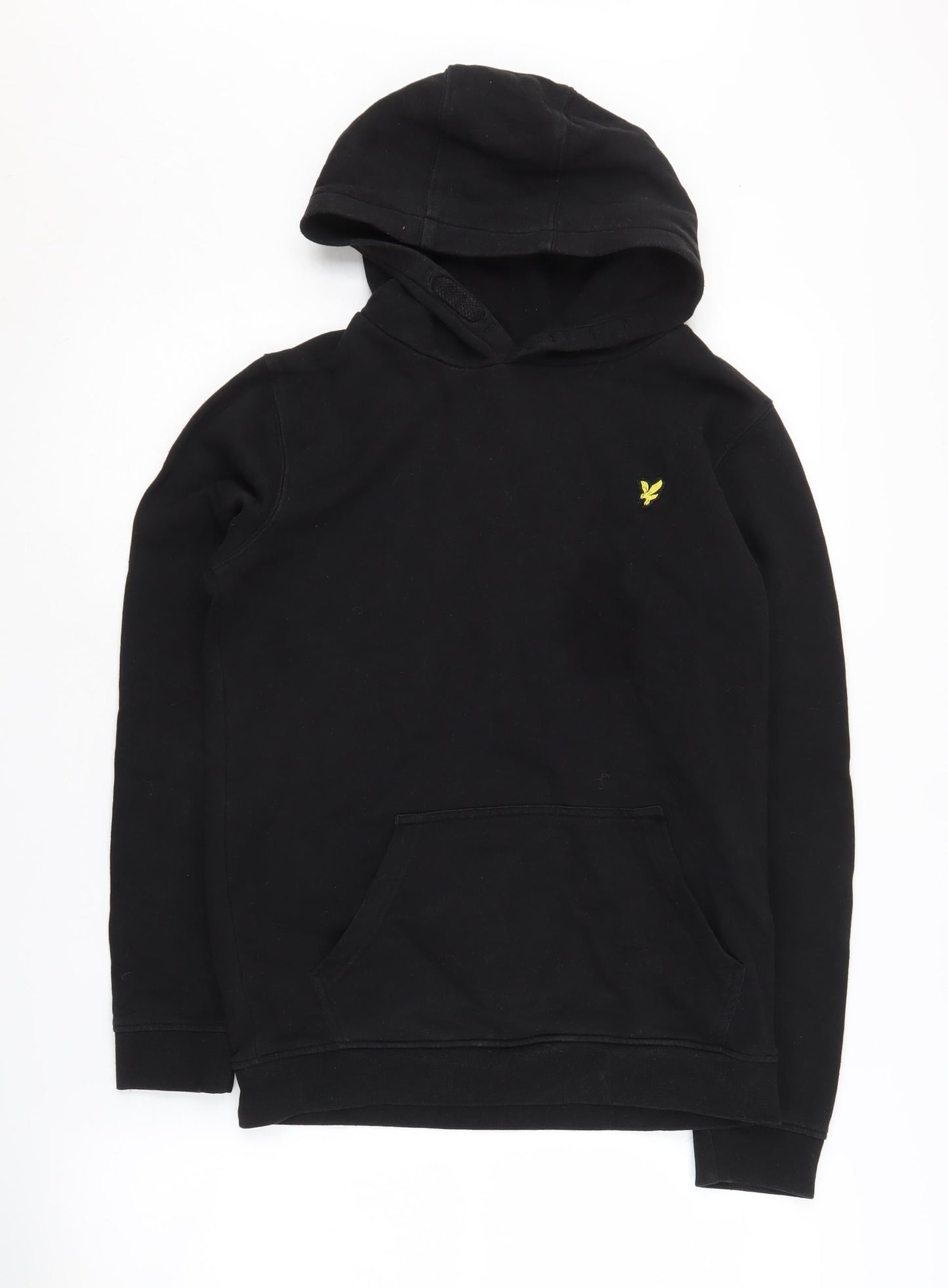 Lyle & Scott Boys Black Pullover Hoodie, 12-13 Years