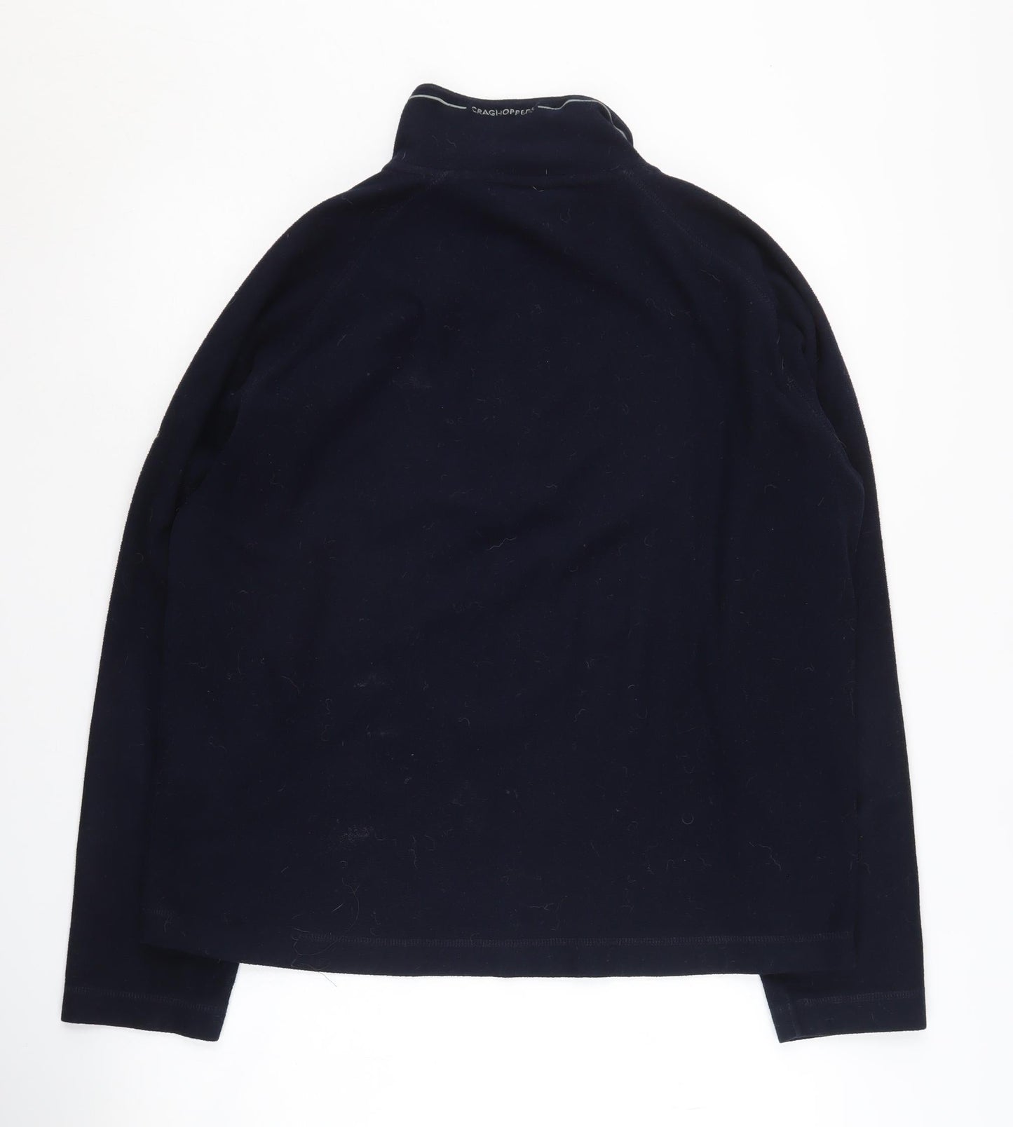 Mens UK Size M Craghoppers Blue 1/4 Zip Sweatshirt