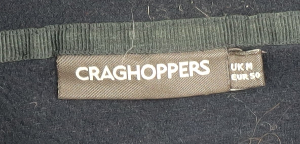 Mens UK Size M Craghoppers Blue 1/4 Zip Sweatshirt