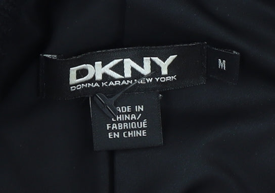 DKNY Women's Black Puffer Coat Size M, Winter, Casual