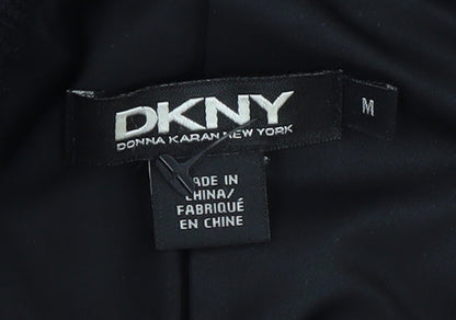 DKNY Women's Black Puffer Coat Size M, Winter, Casual