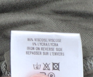 Alexon Women's Green Round Neck T-Shirt