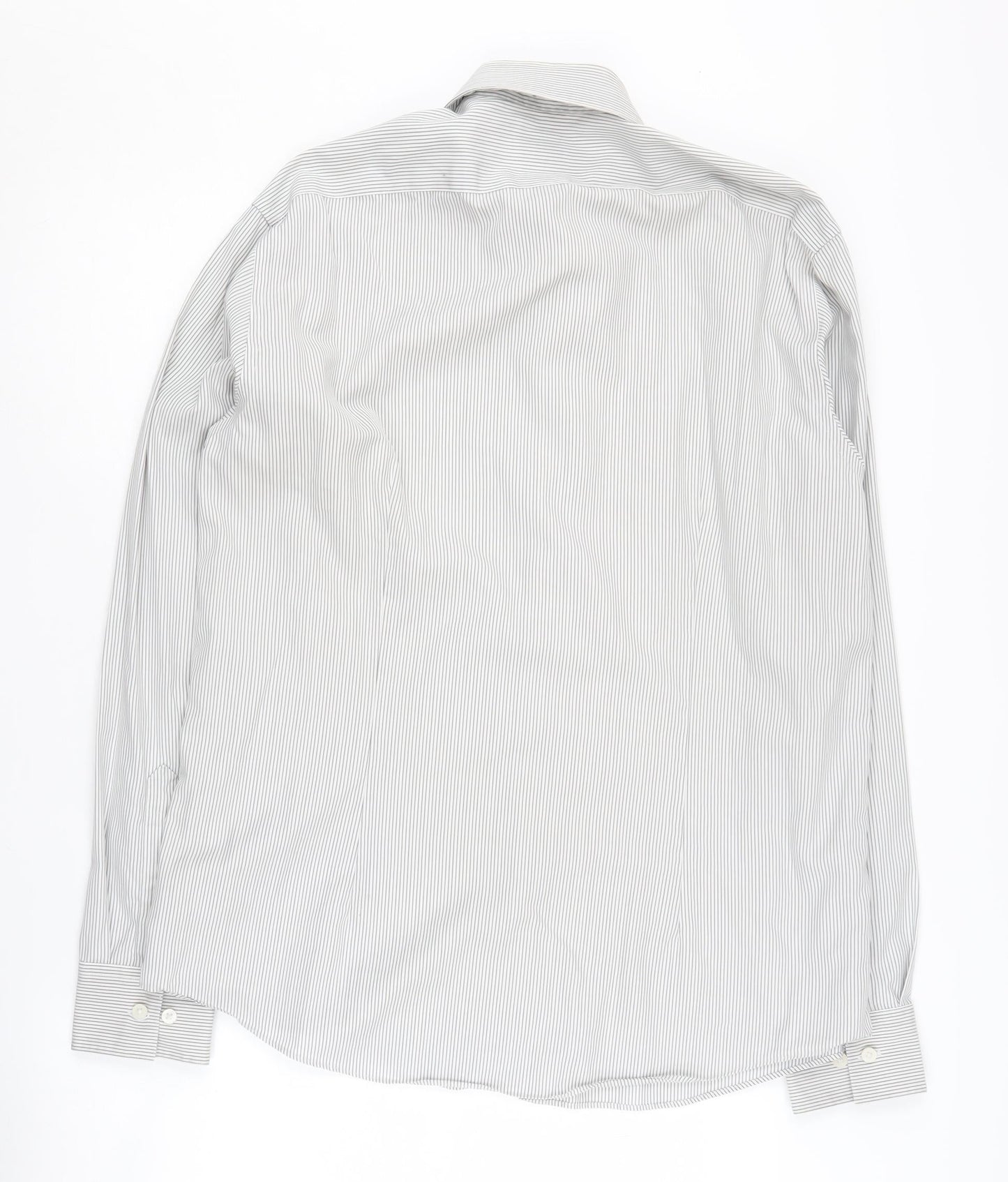 Calvin Klein Men's Slim Fit Striped Shirt - Size 42