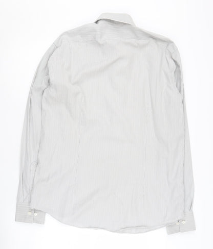 Calvin Klein Men's Slim Fit Striped Shirt - Size 42