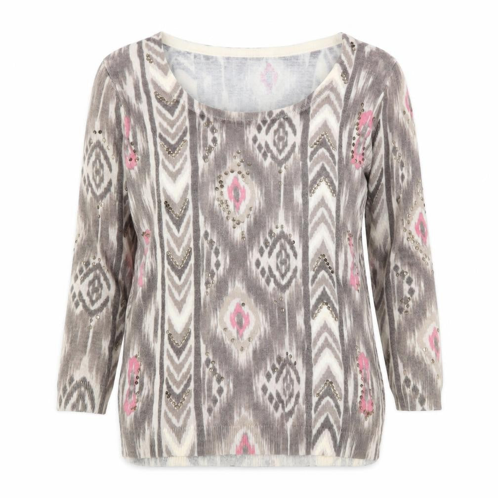 Womens UK Size 12 Laura Ashley Multicoloured Pullover Jumper