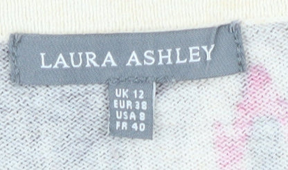 Womens UK Size 12 Laura Ashley Multicoloured Pullover Jumper