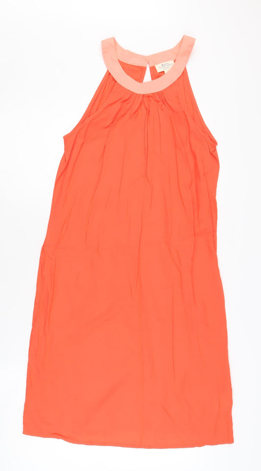 Mountain Warehouse Women's Orange Sleeveless Dress, Size 8