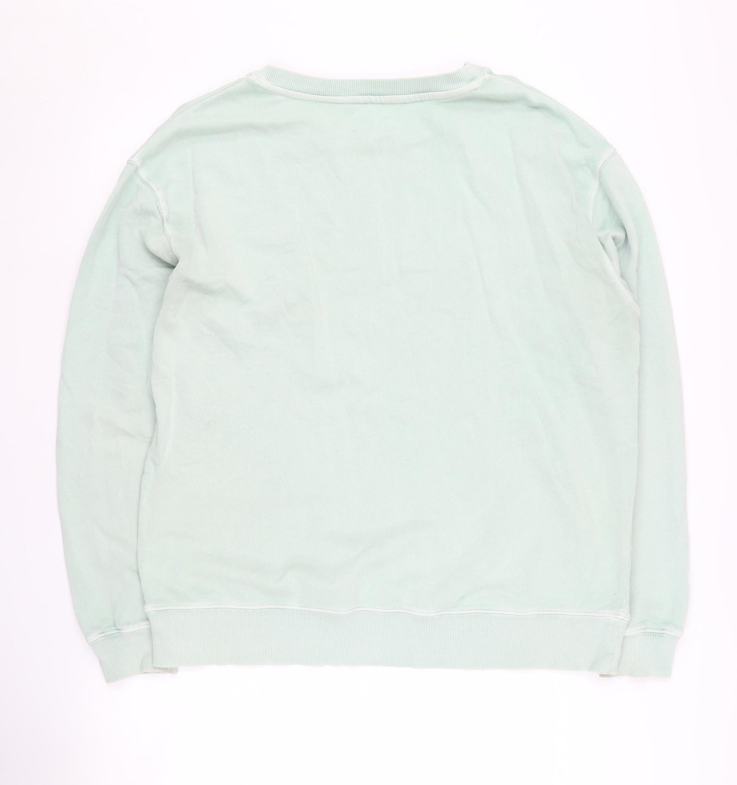 Hush Women's Green Pullover Sweatshirt - Medium, Cotton