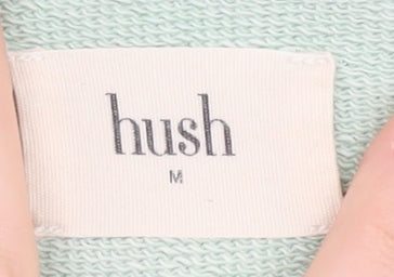 Hush Women's Green Pullover Sweatshirt - Medium, Cotton