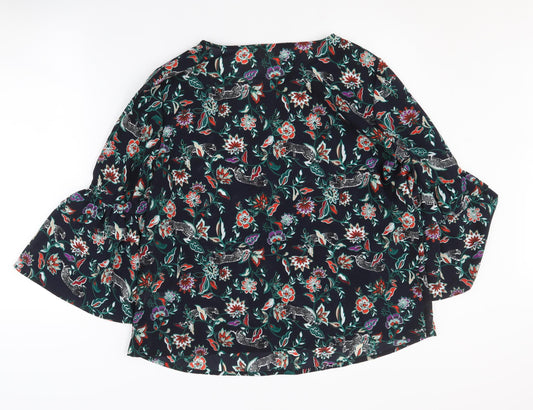 Hush Women's Multicoloured Floral Top Size 12