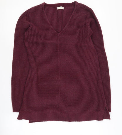 Fat Face Women's Purple Pullover Jumper Size 10