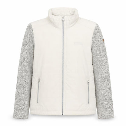 Front view of Regatta girls’ beige basic jacket, 13 years, winter, polyester