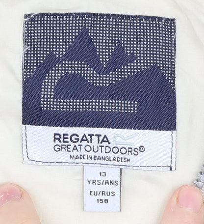 Regatta Girls Beige Basic Jacket, 13 Years, Winter, Polyester