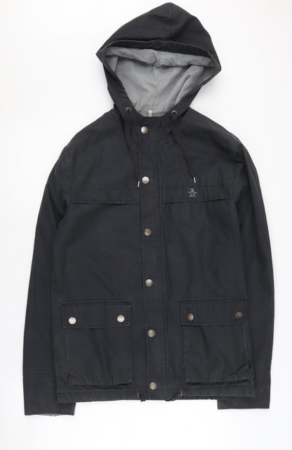 Penguin Black Parka Jacket Women's S Casual Hooded