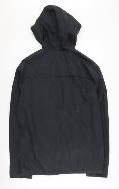 Penguin Black Parka Jacket Women's S Casual Hooded
