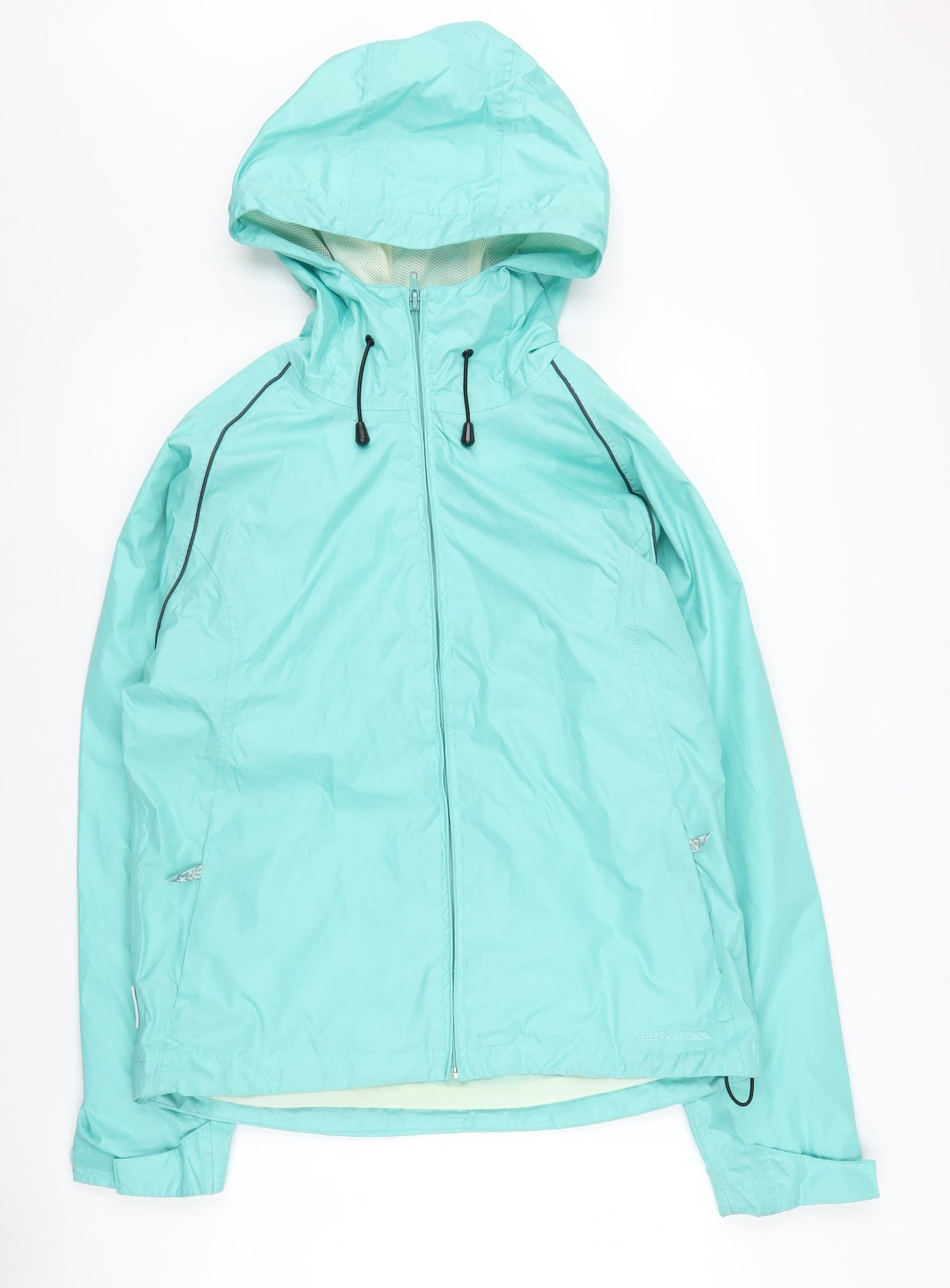 Womens UK Size S Trespass Blue Rain Coat