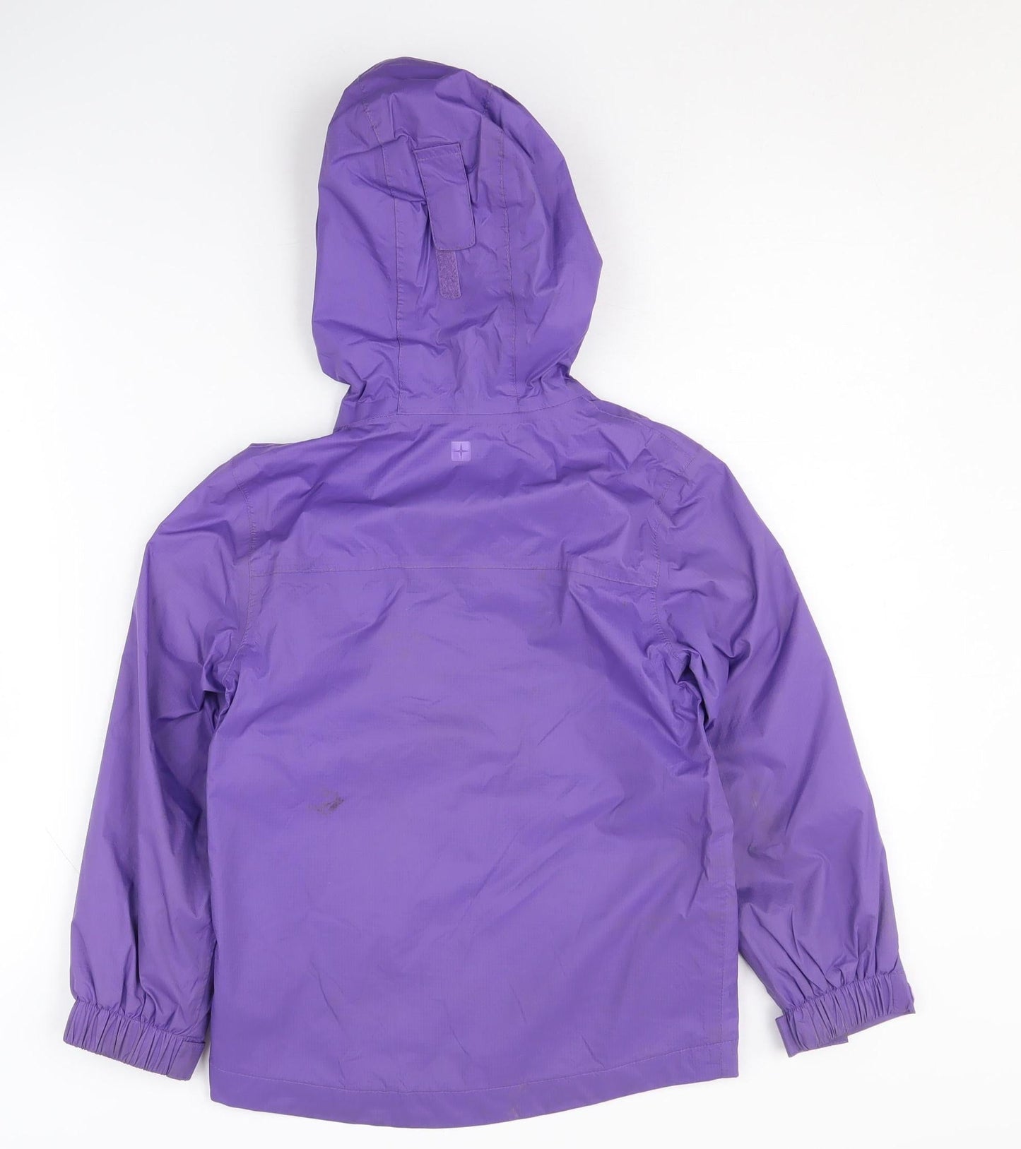 Mountain Warehouse Girls Purple Waterproof Rain Coat 7-8