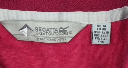 Regatta Women's Red Pullover Sweatshirt Size 14