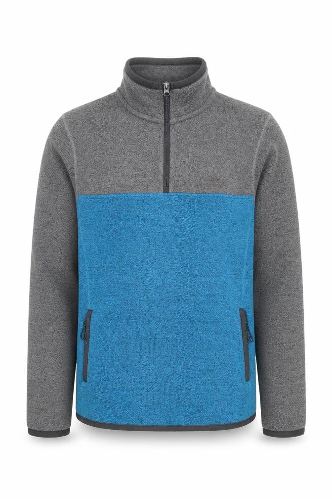 Mens UK Size M Weird Fish Multicoloured Pullover Sweatshirt