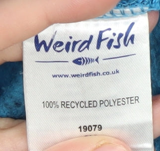 Weird Fish Men's Grey Blue Pullover Sweatshirt M