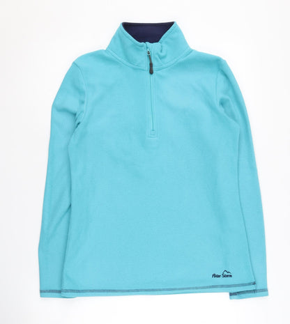 Peter Storm Women's Blue Pullover Sweatshirt, Size 12