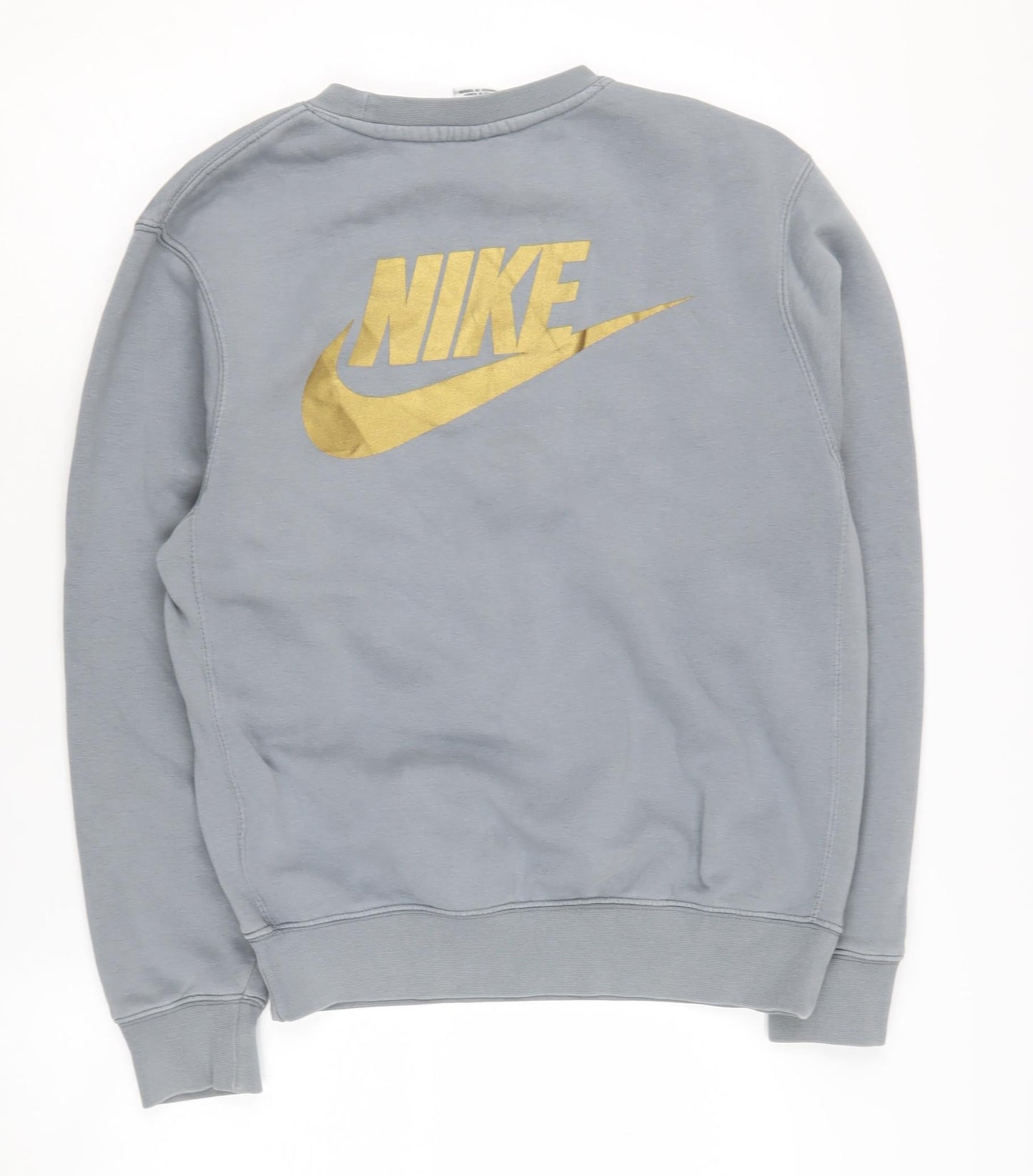 Mens UK Size XS Nike Grey Pullover Sweatshirt
